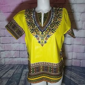 African print Top